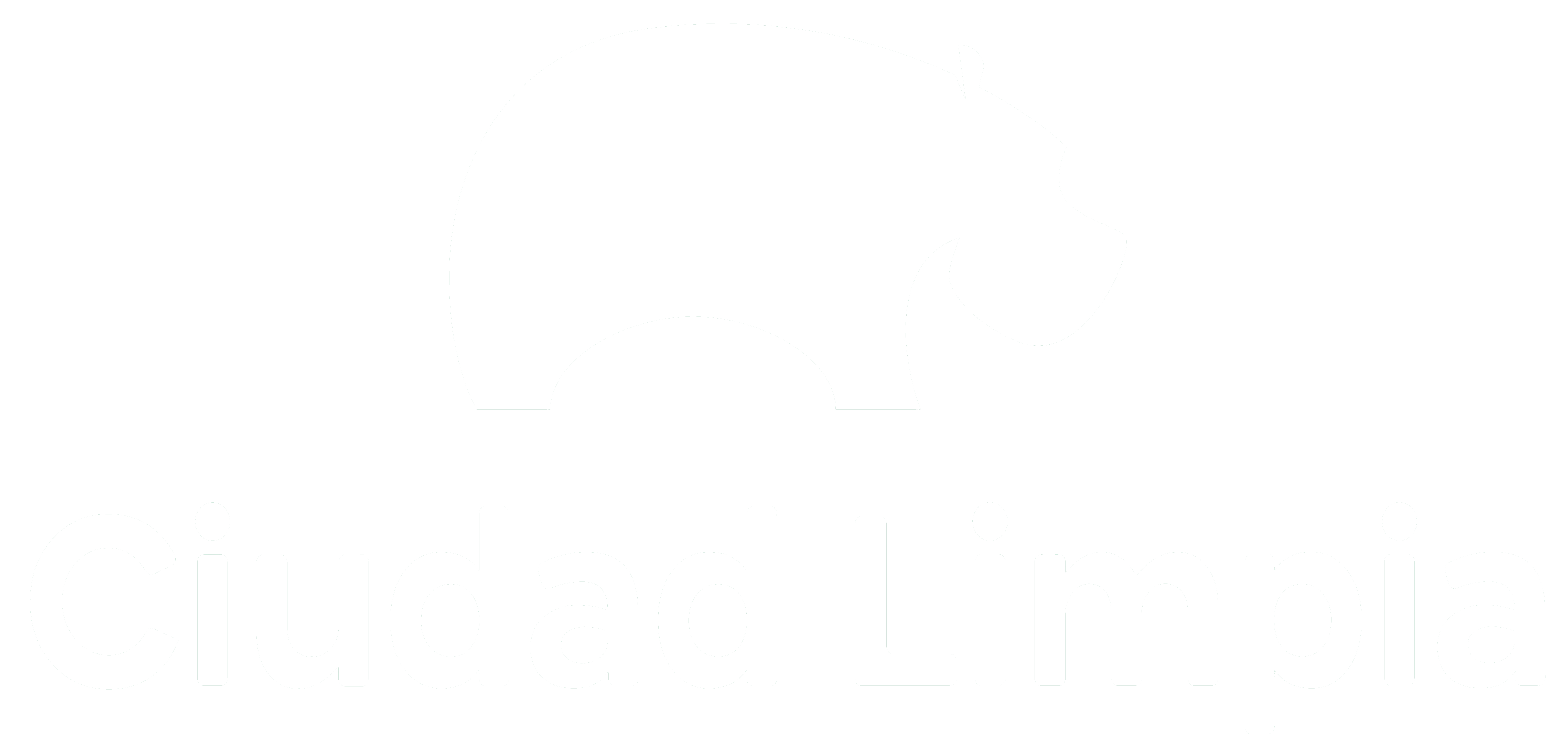 Logo Ciudad Limpia Chile blanco
